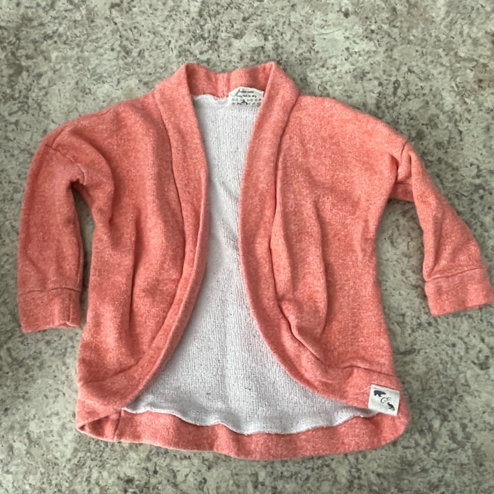Bear and roo cardigan